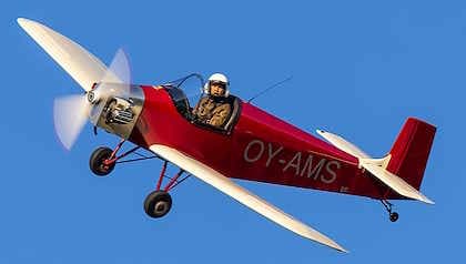 Druine D31 Flugzeug Charmantes Vintage-Flugzeug zu verkaufen – OY-AMS. Das…
