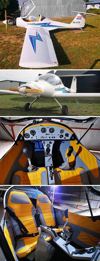 QUALT 200 UL-avion od kompozita, FMP s.r.o. ?eška. Godina proizvodnje: 1998., MTOW : 450