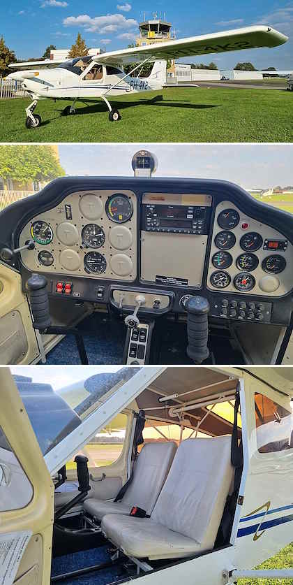 Tecnam P92 Echo Classic de Luxe Baujahr: 2011 Engine: Rotax, 80hp. +/- 900…
