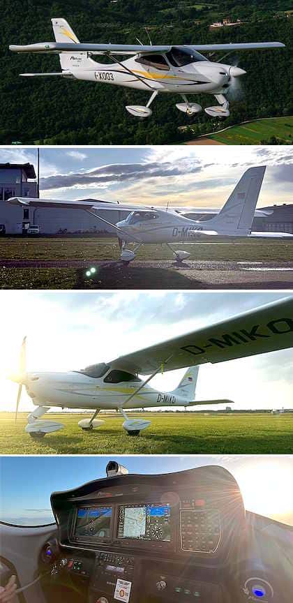 UL auf dem nächsten Level. Die Tecnam P92 MkII steht für italienisches Design…