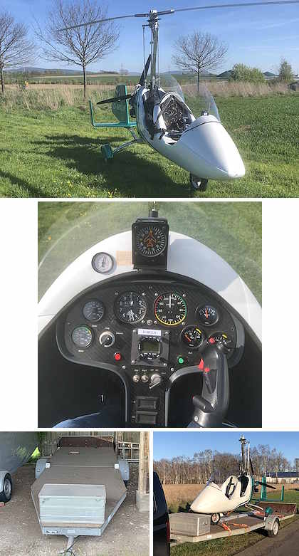 MT 03 AutoGyro GmbH 24500,-€ VB Baujahr 2004 Motor Rotax 912 ULS Rotorsystem…