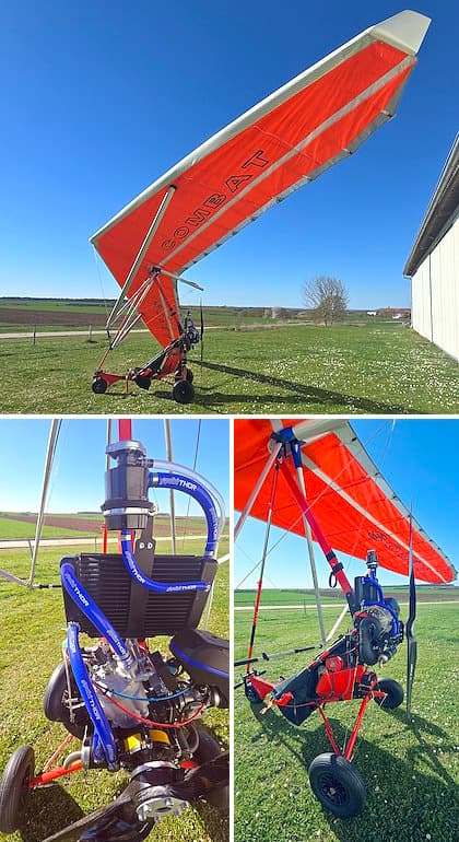 Verkaufe: Aeros ANT Trike mit Polini 303 Montiert ist eine Combat 12 T Fläche. Comelli Re