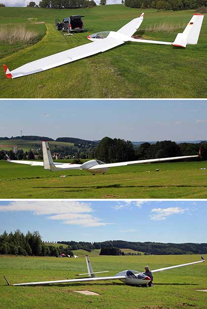 Ultraleichtsegler AL12 • Baujahr 2005 • 720 Flugstunden, unfallfrei •…
