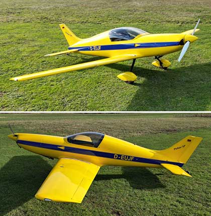= Experimental = Aero Designs Pulsar Baujahr 2002 Kennzeichen D-EUJF Flugplatz…