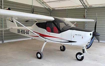 Tecnam P-92 Echo Baujahr 2002 Rotax 912 ULS-Motor (100 PS) FUNKE 8.33 Funkgerät Garmin Mo