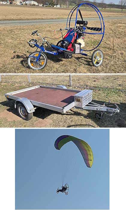 Parazoom Triostar Komplettset Ich verkaufe mein Parazoom Triostar mit Fahrradvorbau. Ich