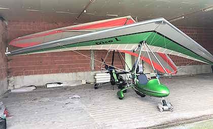 Diamant LP Trike zu verkaufen. Trike steht aufgebaut im Hangar am UL-Platz Colnrade (15NM