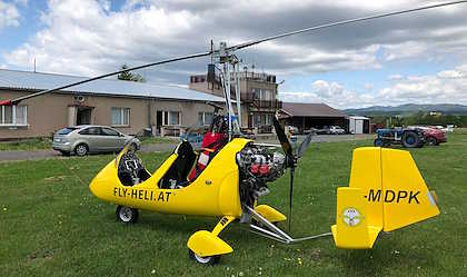 Ich verkaufe meinen gelben vollausgestatteten Tragschrauber vom Typ Autogyro…