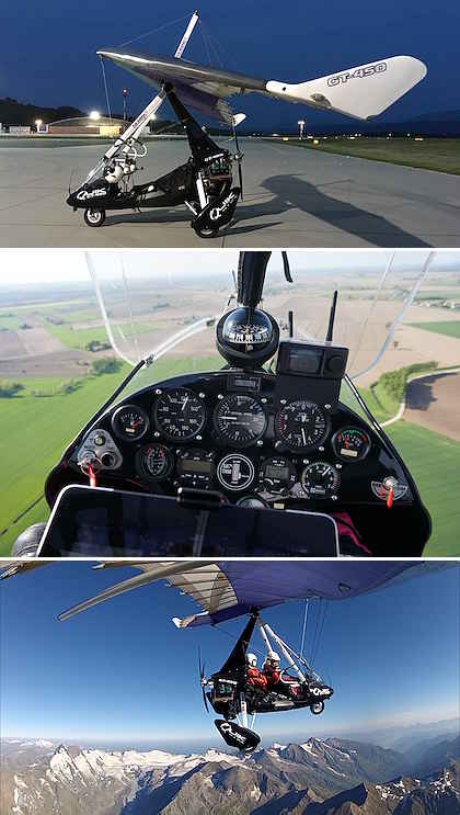 Ultralight Trike Quik GT450 (Baujahr 2007) von P&M Aviation Schweren Herzens…