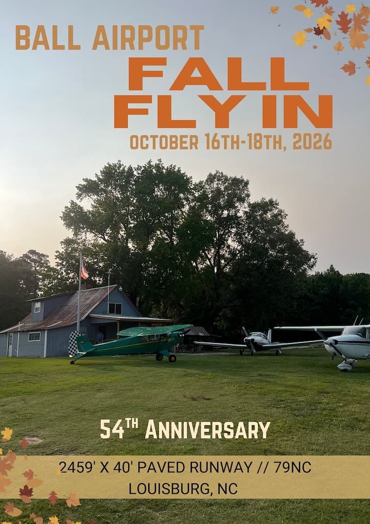 Ball Airport 54th Anniversary Fly in