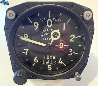 Altimeter, Height Gauge Smiths Selling used height gauge from an old UL; functional - Image 1