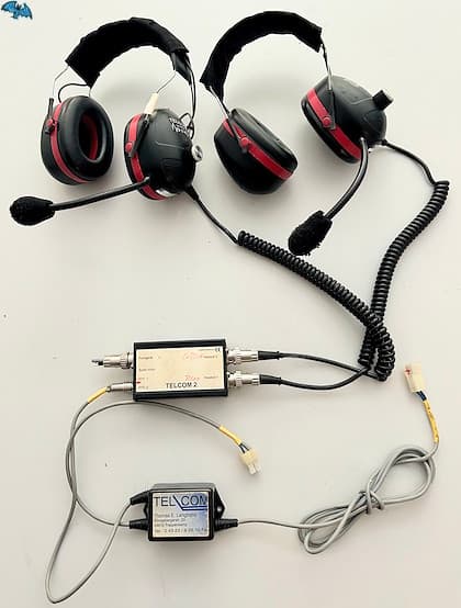 Verkaufe ein gebrauchtes Intercom der Marke Telcom mit 2 Headsets mit Intercom…