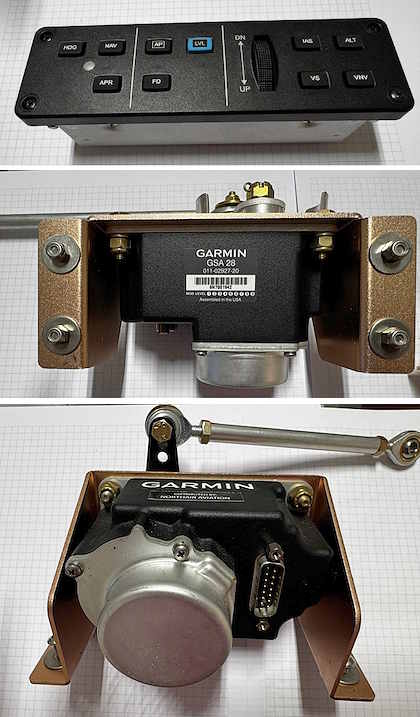 Garmin Autopilot GMC 305 Panel plus 2 Servos 1 x Garmin Panel GMC 305 ( ) Neup