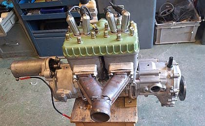 Motor Rotax 582 mit Getriebe
