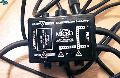 Verkaufe gebrauchtes Lynx Interkom mit zwei Helmen Ein Headset im HELM fest…