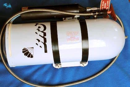 BRS4 UL 3 Rettungssystem komplett mit Schirm, Rakete, Auslösegriff und…