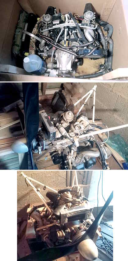 Verkaufe zwei Motoren Rotax 912 UL mit 80 PS