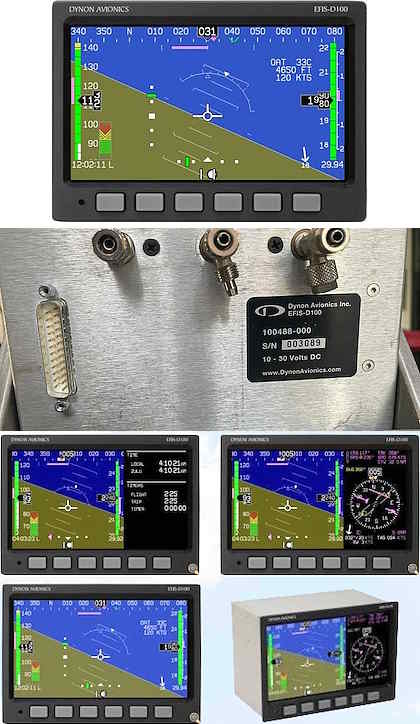 Dynon EFIS D100 Dynon EFIS D100 ist aktuell wohl das kostengünstigste…