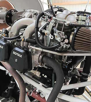 Rotax 912 UL 80 PS mit 85 Stunden