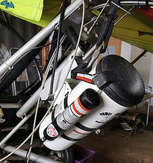 Ich biete mein gebrauchtes Gesamtrettungssystem BRS 5 UL 3 für Ultraleichtflugzeuge an. W - Image 1
