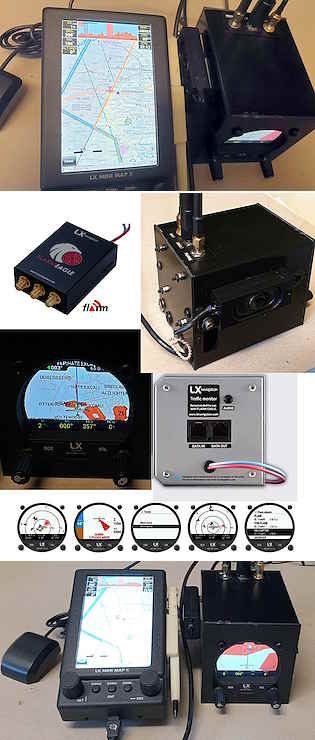 Kombination LX_Flarm EAGLE + LX_Trafic Monitor + LX_MiniMap mit Sky-Map oder…