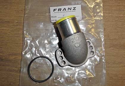 Rotax Zulaufkrümmer / Kühlwasserstutzen