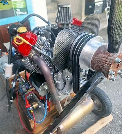 Briggs & Stratton Engine with Belt Reduction The engine has been completely overhauled. - Image 1