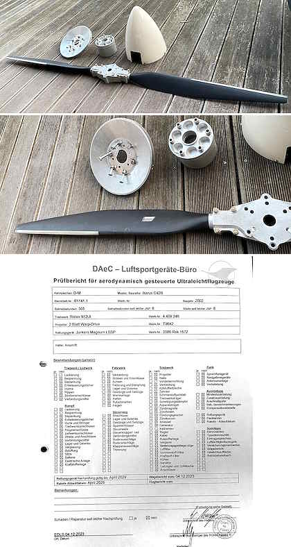Propeller Warp Drive - 2 Blatt HPL GFK 68“ 1,73 m