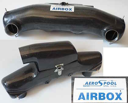 Original Aerospool Airbox für Dynamic WT9 echtes Carbon - passend auch zu…