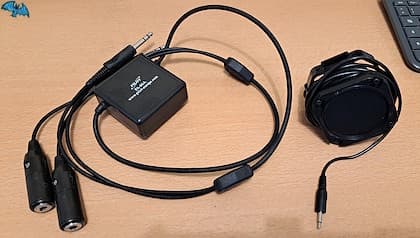 Headset Adapter für Handys mit oder ohne Bordlautsprecher (inkl. Montagebügel)…