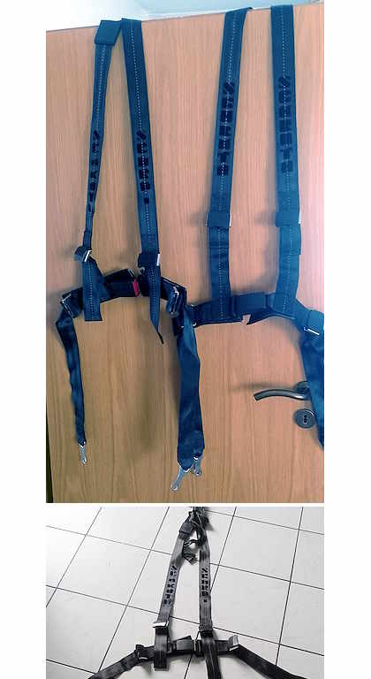 2 Stck. Gurte für UL Flugzeug Fabr. Schroth