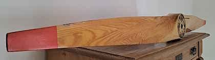 ein schöner Holzpropeller,
