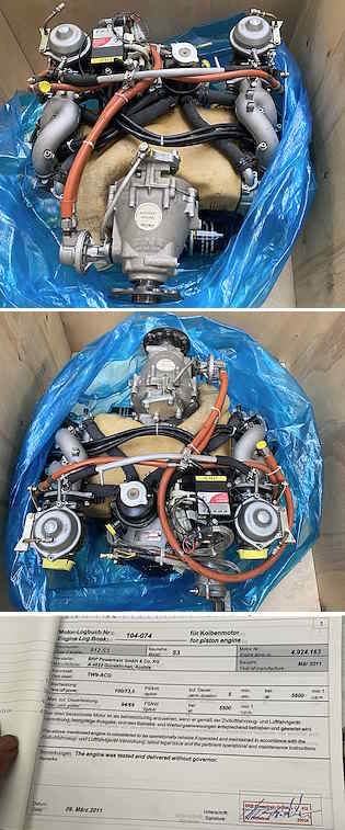 Zu verkaufen, Rotax 912S3 TTSN 1297 5 jahren wartung getan. Fertig. Zum…