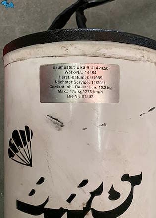 BRS Rettungssystem BRS - 5 UL 4 Can mit Restlaufzeit bis 08/2026 von 04/99…