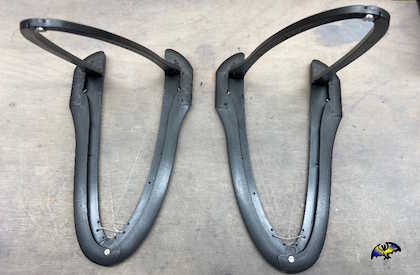 BWS Flexiputzer 1x rechts, oben angelenkt 1x links, oben angelenkt mit…