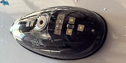 Original Autogyro Nav/Strobelights in schwarz (LED)