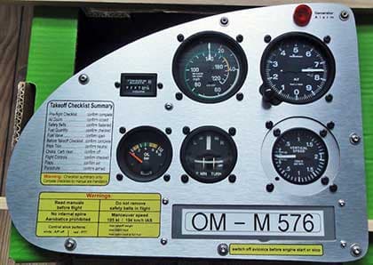 CTLS Instrumententafel / Panel
