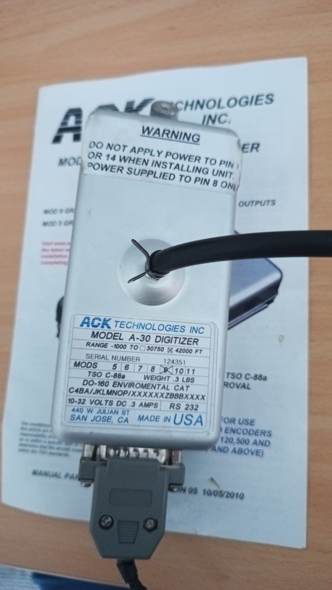 Encoder ACK-30 Mod.9
