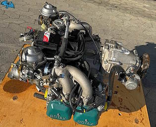 Verkaufe einen Rotax Motor 912ULS 100 PS Teilüberholt, 1200h, komplett mit…