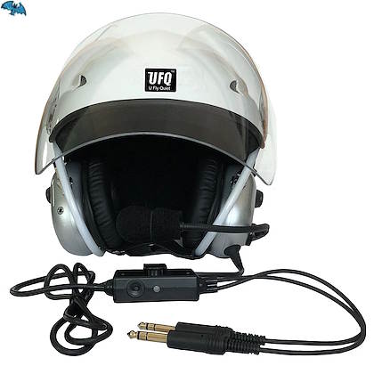 UFQ AHA28 – ANR Aviation Helmet (340 €) Lightweight EN966-certified helmet…