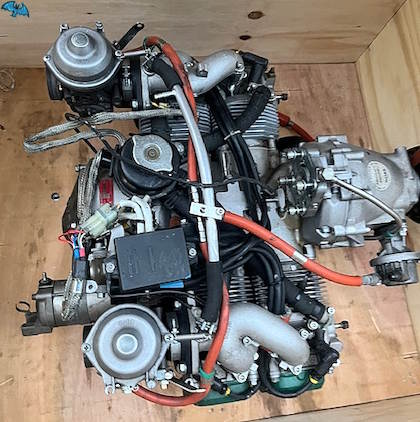 Rotax 912 S - S3 Certified engine Sn: Stunden: 2000. Including Engine logbook…