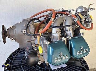 Verkaufe einen 912S3 100 PS Rotax Motor komplett mit zwei Vergasern, Zündboxen…